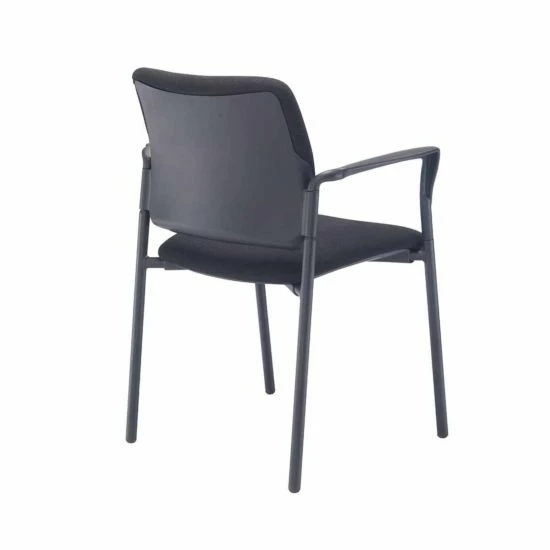 TC Office Florence Fabric Arm Chair With Black Frame 6 TC Office Florence Fabric Arm Chair With Black Frame - Image 4