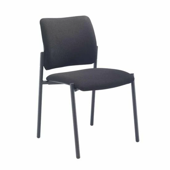 TC Office Florence Fabric Side Chair With Black Frame 3 TC Office Florence Fabric Side Chair With Black Frame