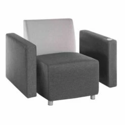 Teknik Office Cube Modular Reception Chair USB Arm Left 11 Teknik Office Cube Modular Reception Chair USB Arm Left -office furniture shop 1075201847 4