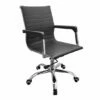 Loft Home Office Faux Leather Chair With Contour Back -office furniture shop 1075202025 1