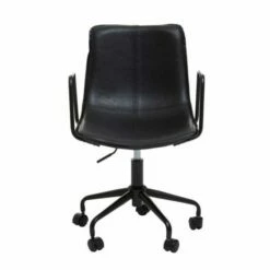 Interiors By PH Leather Effect Office Chair With Arms 12 Interiors By PH Leather Effect Office Chair With Arms -office furniture shop 1075202107 1
