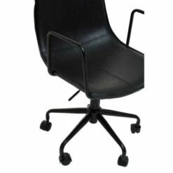 Interiors By PH Leather Effect Office Chair With Arms 13 Interiors By PH Leather Effect Office Chair With Arms -office furniture shop 1075202107 2