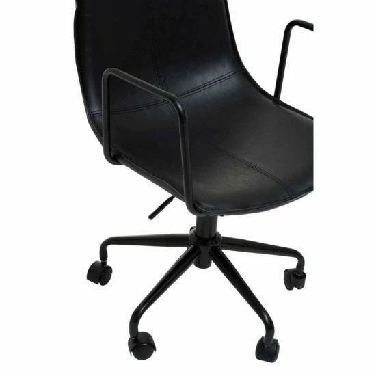 Interiors By PH Leather Effect Office Chair With Arms 6 Interiors By PH Leather Effect Office Chair With Arms - Image 4