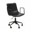 Interiors By PH Leather Effect Office Chair With Arms 2 Interiors By PH Leather Effect Office Chair With Arms -office furniture shop 1075202107 3
