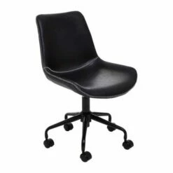 Interiors By PH Leather Effect Office Chair