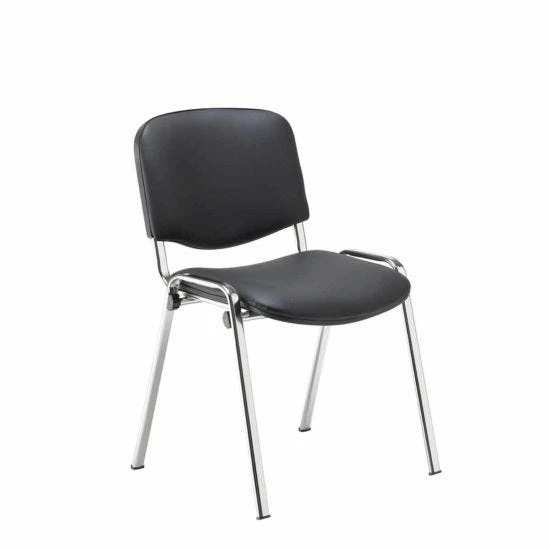 TC Office Club PU Chair With Chrome Frame 4 TC Office Club PU Chair With Chrome Frame - Image 2
