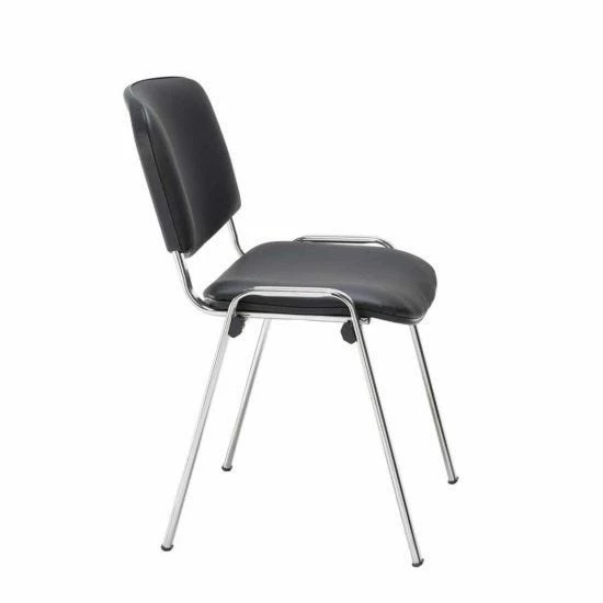TC Office Club PU Chair With Chrome Frame 6 TC Office Club PU Chair With Chrome Frame - Image 4