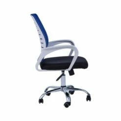 Interiors By PH Blue Office Chair With White Arms 8 Interiors By PH Blue Office Chair With White Arms -office furniture shop 1075202151 3