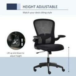Comprigney Mesh Office Chair With Lumbar Support -office furniture shop 1075202239 5