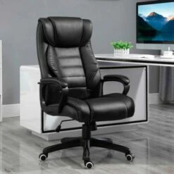 Newmills High Back Executive Office Chair With 6 Point Massager