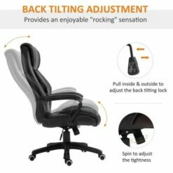 Newmills High Back Executive Office Chair With 6 Point Massager 18 Newmills High Back Executive Office Chair With 6 Point Massager -office furniture shop 1075202266 5