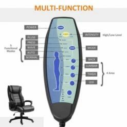 Newmills High Back Executive Office Chair With 6 Point Massager 20 Newmills High Back Executive Office Chair With 6 Point Massager -office furniture shop 1075202266 7