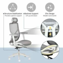 Penwerries Ergonomic Office Chair -office furniture shop 1075202279 5