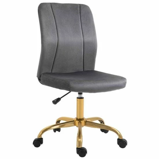Richmond Velvet Cover Office Chair 4 Richmond Velvet Cover Office Chair - Image 2