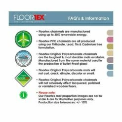 Cleartex Advantagemat Chair Mat For Low Pile Carpet Rectangular With Lip 115 X 134cm