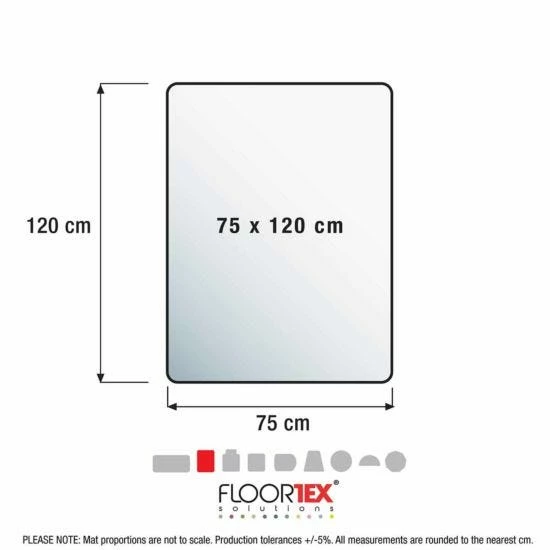 Floortex Evolutionmat Recyclable Chair Mat For Standard Pile Carpets 75cm X 120cm 9 Floortex Evolutionmat Recyclable Chair Mat For Standard Pile Carpets 75cm X 120cm - Image 7