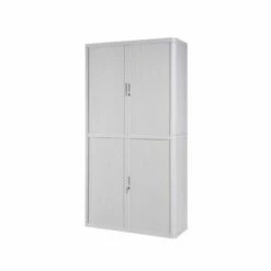 Easy Office Tambour Unit 2 Metre Grey -office furniture shop 1095120004 1