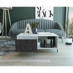 Dallas Two Tone Coffee Table With Storage 15 Dallas Two Tone Coffee Table With Storage -office furniture shop 1095200420 4 1