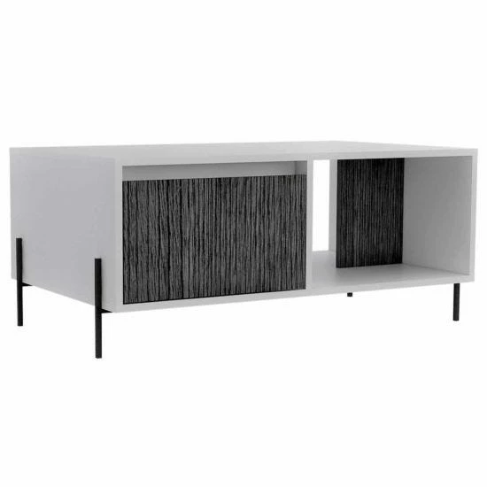 Dallas Two Tone Coffee Table With Storage 3 Dallas Two Tone Coffee Table With Storage