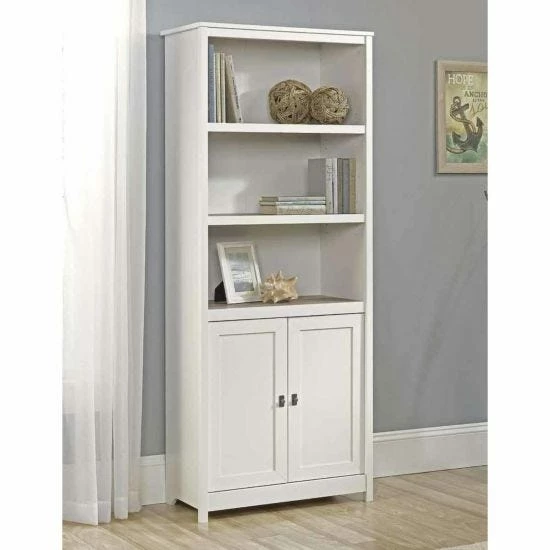 Teknik Office Mediterranean Shaker Style Bookcase With Doors 3 Teknik Office Mediterranean Shaker Style Bookcase With Doors