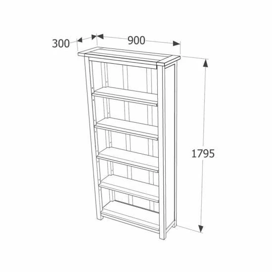 Boston Tall Bookcase 7 Boston Tall Bookcase - Image 5