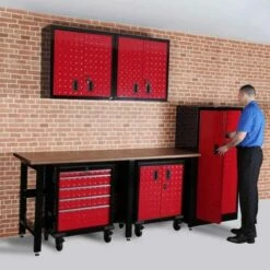 Hilka Garage Tall Cabinet 7 Hilka Garage Tall Cabinet -office furniture shop 1095580027 2