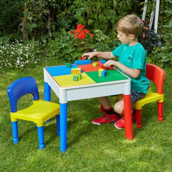 Childrens Plastic Activity Table And Chairs Set 10 Childrens Plastic Activity Table And Chairs Set - Image 8