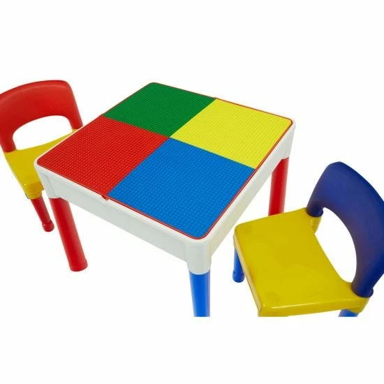 Childrens Plastic Activity Table And Chairs Set 4 Childrens Plastic Activity Table And Chairs Set - Image 2