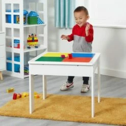 Childrens 4 In 1 Wooden Play Table