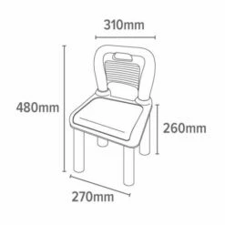 Childrens Plastic Chairs Set Of 2 -office furniture shop 1095590154 3