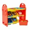 Childrens Plastic Storage 6 Bin Play Organiser 1 Childrens Plastic Storage 6 Bin Play Organiser -office furniture shop 1095590164 1