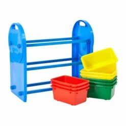 Childrens Plastic Storage 9 Bin Organiser -office furniture shop 1095590165 4