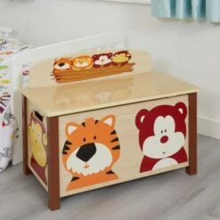 Childrens Jungle Wooden Toy Box Large -office furniture shop 1095590194 6 3 1