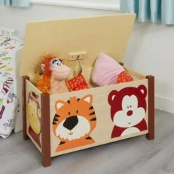 Childrens Jungle Wooden Toy Box Large -office furniture shop 1095590194 7 3 1