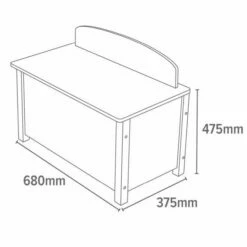 Childrens Jungle Wooden Toy Box Large -office furniture shop 1095590194 9 3 1
