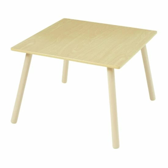 Childrens Jungle Wooden Square Table And 2 Chairs Set 6 Childrens Jungle Wooden Square Table And 2 Chairs Set - Image 4