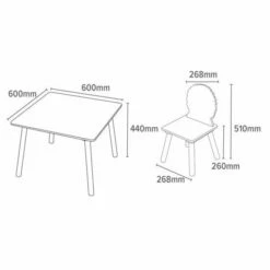 Childrens Jungle Wooden Square Table And 2 Chairs Set 19 Childrens Jungle Wooden Square Table And 2 Chairs Set -office furniture shop 1095590195 8