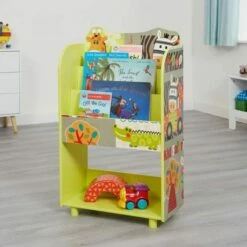 Childrens Safari Wooden Bookshelf 12 Childrens Safari Wooden Bookshelf -office furniture shop 1095590198 2