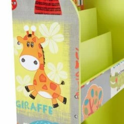 Childrens Safari Wooden Bookshelf 16 Childrens Safari Wooden Bookshelf -office furniture shop 1095590198 6