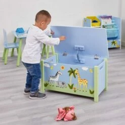 Childrens Wild Safari Wooden Toy Box Large -office furniture shop 1095590199 6 1