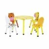 Charles Bentley Childrens Jungle Wooden Round Table And 4 Chairs Set 2 Charles Bentley Childrens Jungle Wooden Round Table And 4 Chairs Set -office furniture shop 1095590490