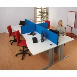 Metroplan BusyScreen Desk Mounted Partition Screen 400 X 1800mm -office furniture shop 1095820003 1