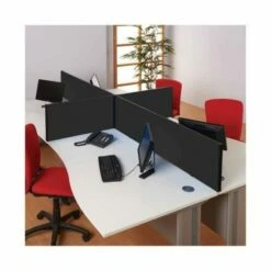 Metroplan BusyScreen Desk Mounted Partition Screen 400 X 1200mm 17 Metroplan BusyScreen Desk Mounted Partition Screen 400 X 1200mm -office furniture shop 1095820005