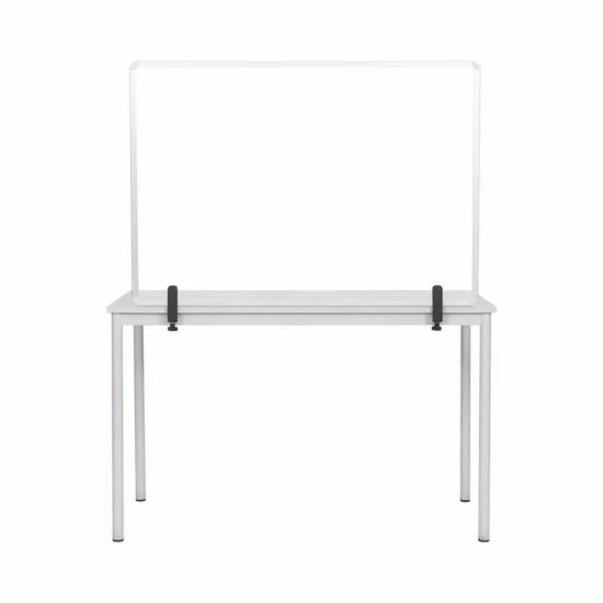 Bi-Office Protector Desktop Glass Board With Aluminium Frame And Clamps 104x70 Cm 3 Bi-Office Protector Desktop Glass Board With Aluminium Frame And Clamps 104x70 Cm