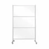 Bi-Office Mobile Stand Glass With Aluminium Frame 120x150 Cm 2 Bi-Office Mobile Stand Glass With Aluminium Frame 120x150 Cm -office furniture shop 1095950086