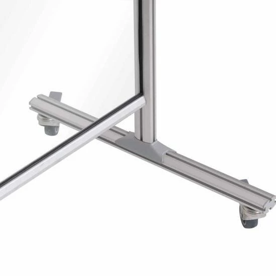 Bi-Office Mobile Stand Glass With Aluminium Frame 120x150 Cm 6 Bi-Office Mobile Stand Glass With Aluminium Frame 120x150 Cm - Image 4