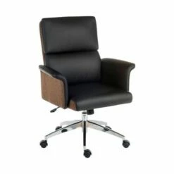 Teknik Office Elegance Medium Back Faux Leather Chair -office furniture shop 1096000015 1
