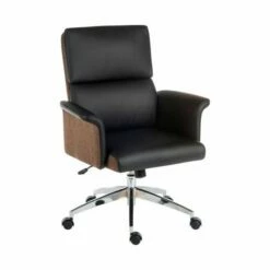 Teknik Office Elegance Medium Back Faux Leather Chair -office furniture shop 1096000015 1 1
