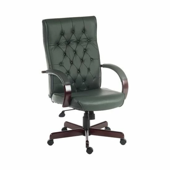 Teknik Office Warwick Traditional Executive Chair Bonded Leather 6 Teknik Office Warwick Traditional Executive Chair Bonded Leather - Image 4