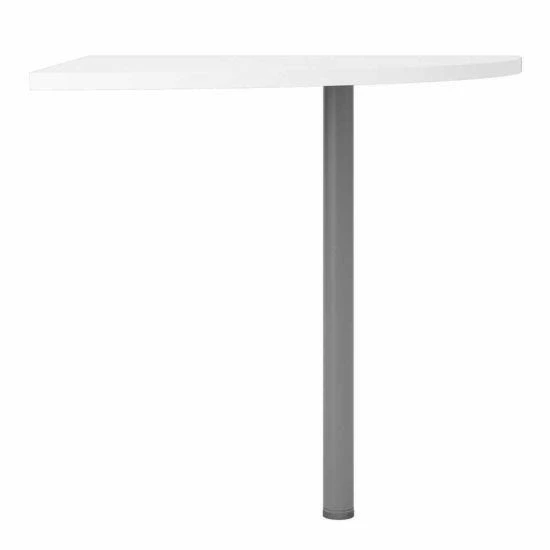 Prima Corner Desk Top With Silver Leg 4 Prima Corner Desk Top With Silver Leg - Image 2